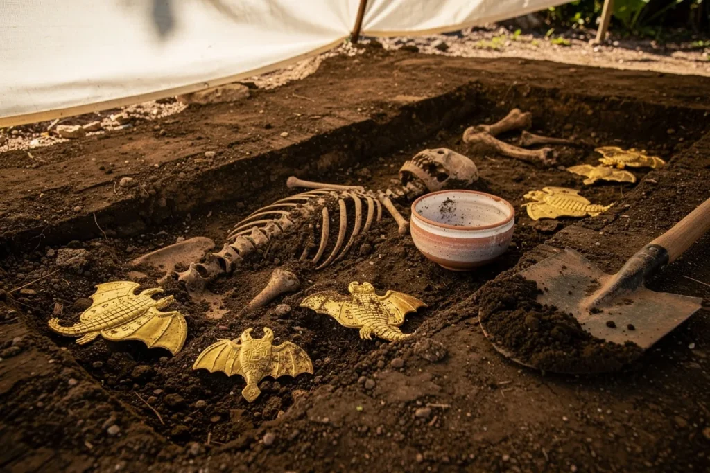 Archeologai El Caño parke atkasė daugiau kaip 1 000 metų senumo kapą, pilną aukso ir šventų simbolių