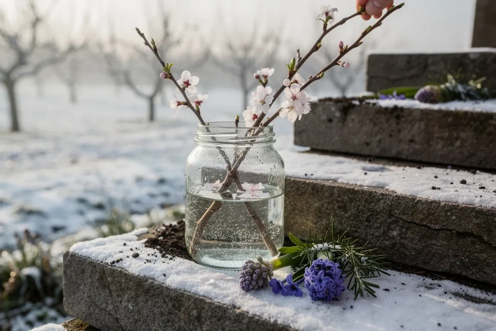 Žiema taip pat priklauso gėlių kvapams