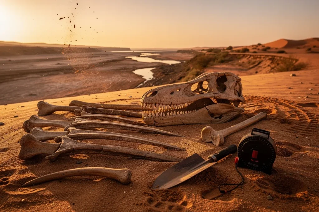 Spinosaurus mirabilis: spalvinga 13 metrų ilgio „stebuklinga“ dinozauro rūšis iš Sacharos