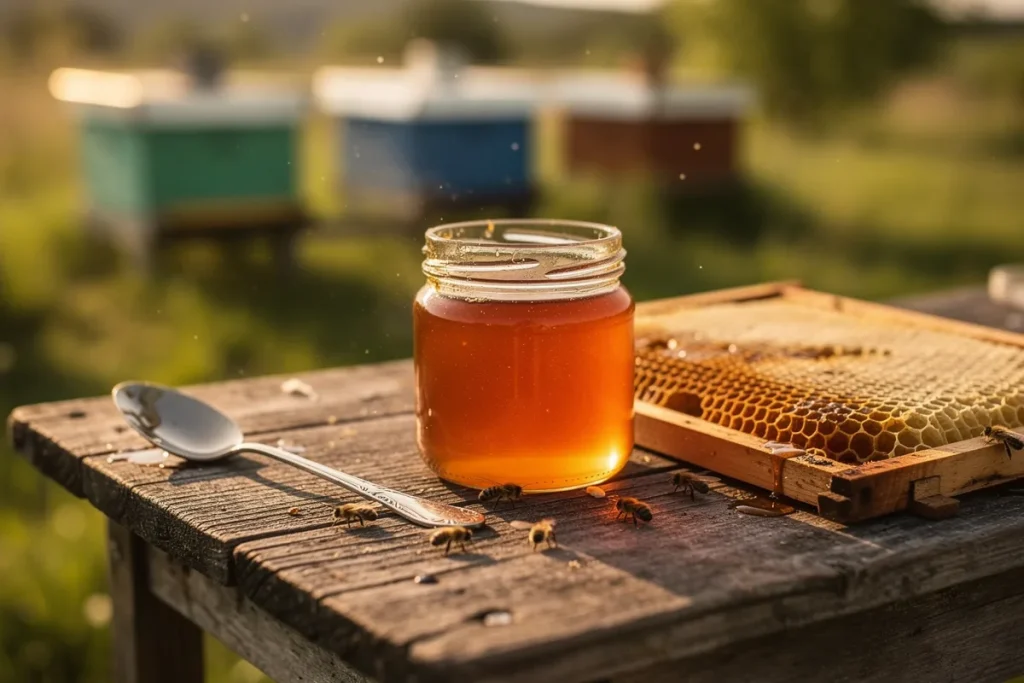 Įspėja: meduje kaupiasi PFOS ir tai gali kelti grėsmę bičių išlikimui
