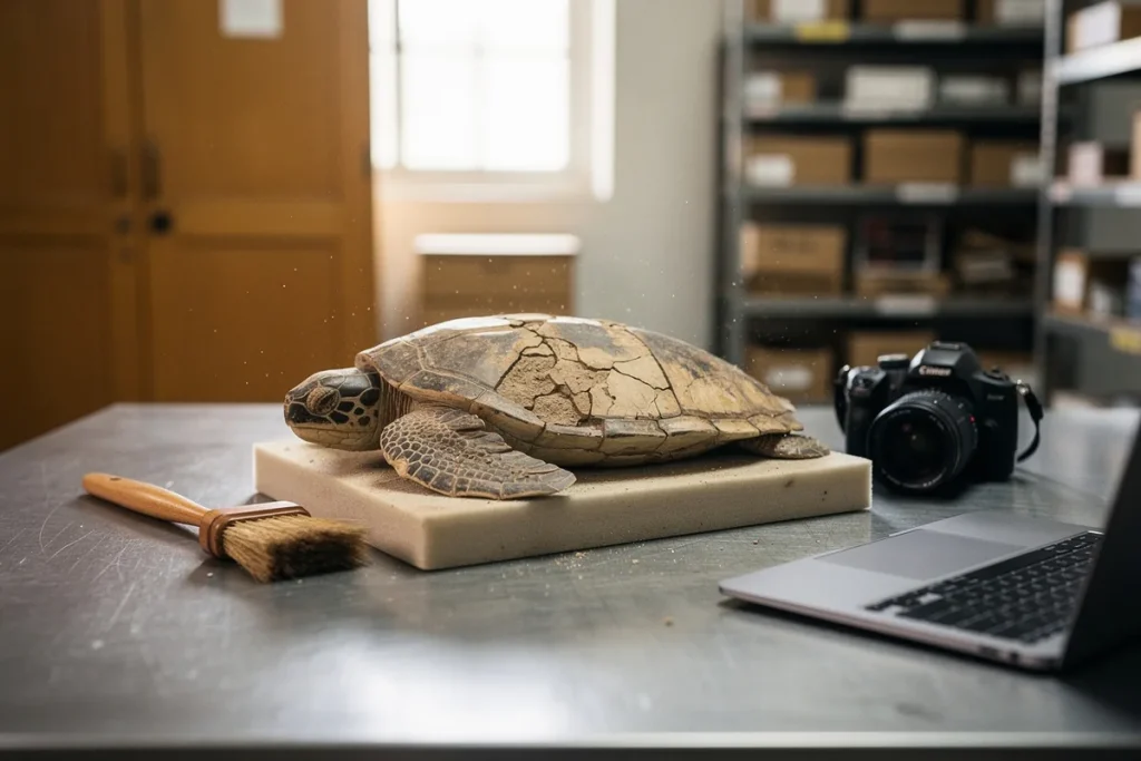 120 mln. metų senumo vėžlys, 60 metų pamirštas muziejuje, keičia vėžlių evoliucijos istoriją Amerikoje